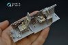 Quinta Studio QD32087 Ju87 D/G 3D-Printed & coloured Interior on decal paper (Trumpeter) 1/32